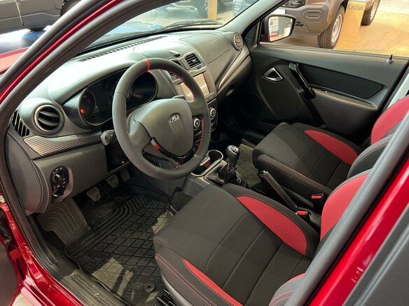 2026 Lada (ВАЗ) Granta Sport I Рестайлинг, красный, 1657000 рублей - вид 8