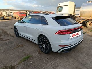 2019 Audi Q8 55 TFSI I (4M), белый, 6200000 рублей, вид 4