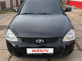 2018 Lada (ВАЗ) Priora I Рестайлинг, чёрный, 655000 рублей, вид 2