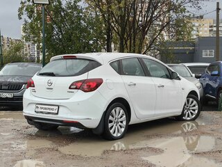 2013 Opel Astra J Рестайлинг, белый, 689000 рублей, вид 5
