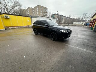 2012 Mitsubishi Outlander III, чёрный, 970000 рублей, вид 3