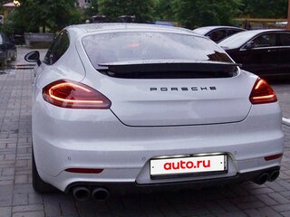 2015 Porsche Panamera 4S I Рестайлинг, белый, 3400000 рублей, вид 3