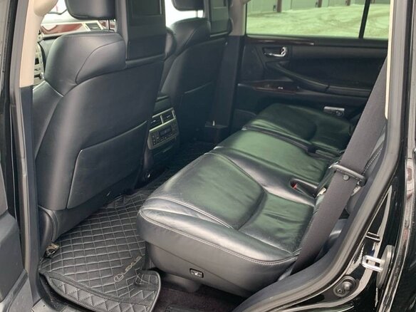 2014 Lexus LX 570 III Рестайлинг, чёрный - вид 11