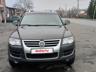 2008 Volkswagen Touareg I Рестайлинг, чёрный, 1250000 рублей, вид 1