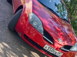 2002 Nissan Primera III (P12), красный, 350000 рублей, вид 3