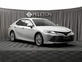 2018 Toyota Camry VIII (XV70), белый, 2700000 рублей, вид 2