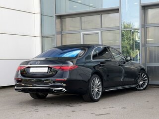 2021 Mercedes-Benz S-Класс 350 d Long 4MATIC VII (W223), чёрный, 8410000 рублей, вид 4