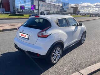 2014 Nissan Juke I Рестайлинг, белый, 825000 рублей, вид 4