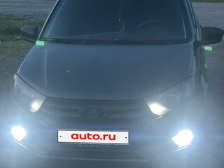 2019 Lada (ВАЗ) Granta I Рестайлинг, серебристый, 450000 рублей, вид 3
