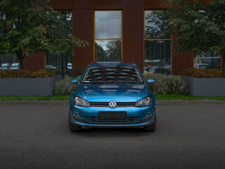 2013 Volkswagen Golf VII, голубой, 1390000 рублей, вид 2