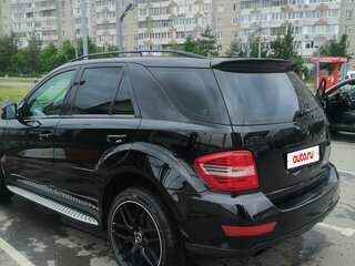 2008 Mercedes-Benz M-Класс 350 II (W164) Рестайлинг, чёрный, 1450000 рублей, вид 5