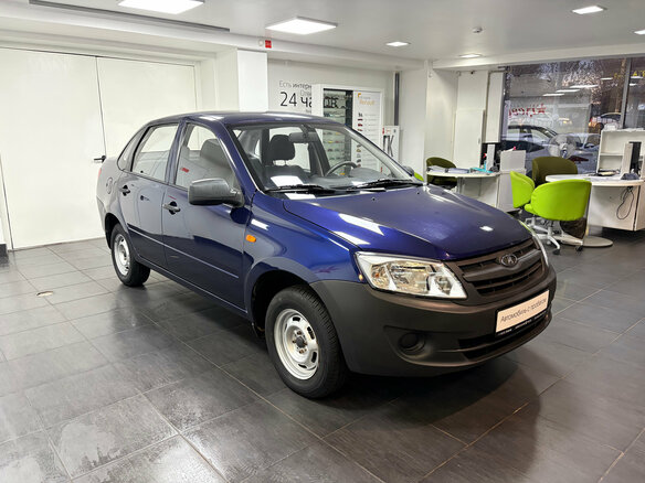 2015 Lada (ВАЗ) Granta I, синий, 358000 рублей - вид 2