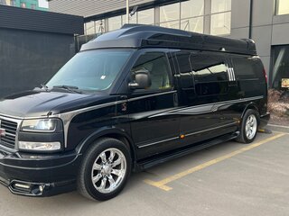 2012 GMC Savana I Рестайлинг, чёрный, 4500000 рублей, вид 3