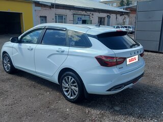 2024 Lada (ВАЗ) Vesta SW I Рестайлинг (NG), белый, 1650000 рублей, вид 4