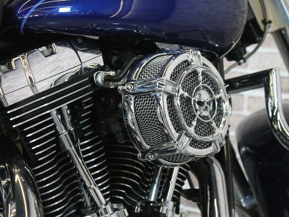 2007 Harley-Davidson Softail Deluxe, синий, 850000 рублей - вид 11
