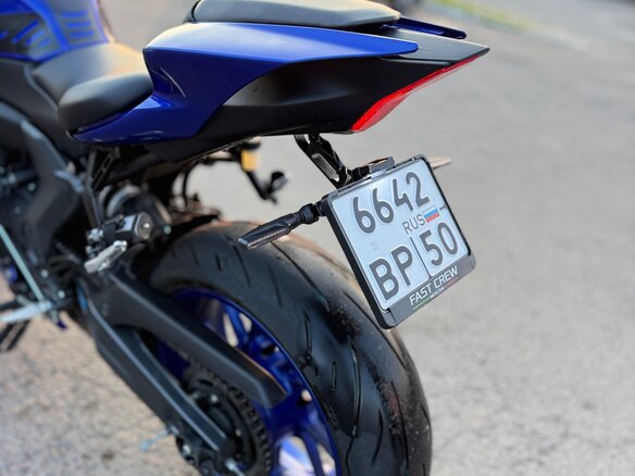 2022 Yamaha YZF-R7, синий, 920000 рублей - вид 9