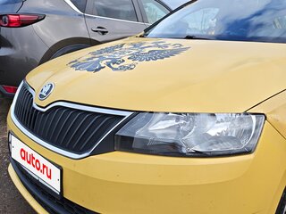 2017 Skoda Rapid I, жёлтый, 430000 рублей, вид 3