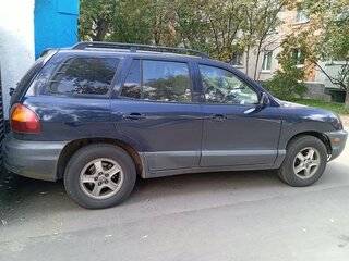 2004 Hyundai Santa Fe I, синий, 395000 рублей, вид 4
