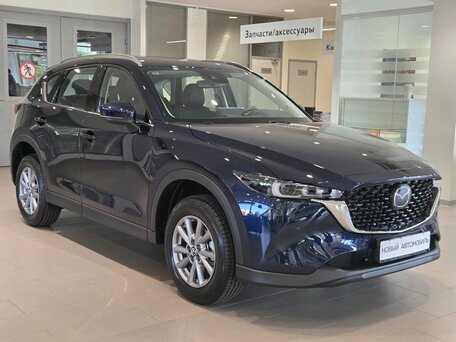 2026 Mazda CX-5 II Рестайлинг, синий, 4640000 рублей, вид 4