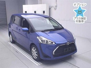 2020 Toyota Sienta II Рестайлинг, синий, 1450000 рублей, вид 1
