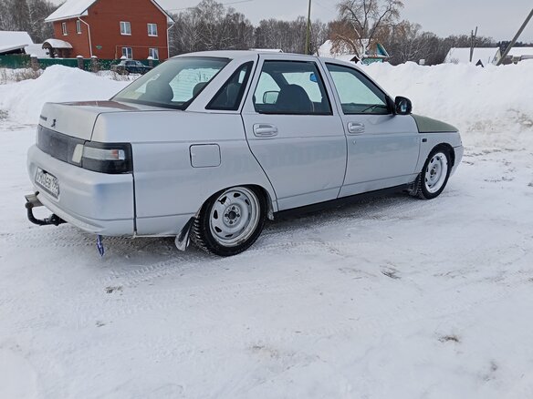 2003 Lada (ВАЗ) 2110, серебристый - вид 1