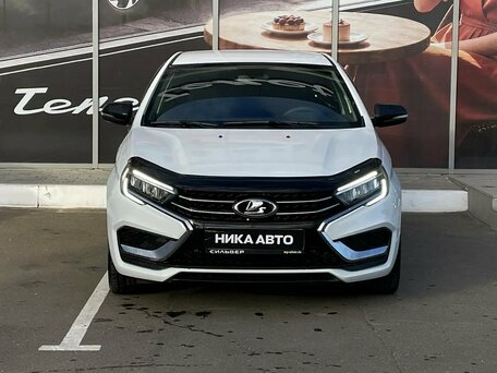 2024 Lada (ВАЗ) Vesta I Рестайлинг (NG), белый, 1250000 рублей, вид 2