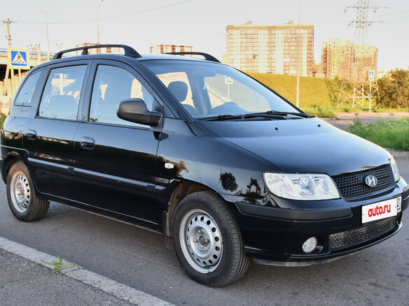 2007 Hyundai Matrix I Рестайлинг, чёрный, 349000 рублей - вид 2