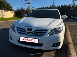 2010 Toyota Camry VI (XV40) Рестайлинг, белый, 1210000 рублей, вид 3