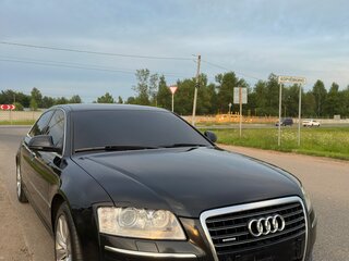2008 Audi A8 Long II (D3) Рестайлинг 2, чёрный, 1200000 рублей, вид 5