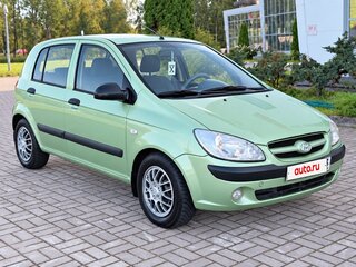 2008 Hyundai Getz I Рестайлинг, зелёный, 350000 рублей, вид 2