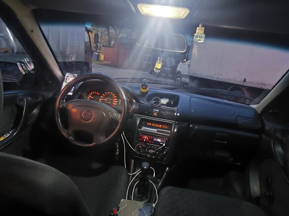1996 Opel Astra 16LZ2 F, пурпурный, 230000 рублей - вид 9