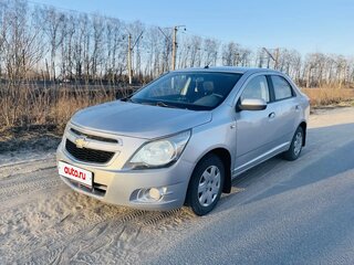 2013 Chevrolet Cobalt II, серебристый, 495000 рублей, вид 1