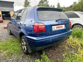 1996 Volkswagen Golf III, синий, 130000 рублей, вид 4