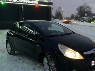 2007 Opel Corsa D, чёрный, 360000 рублей, вид 4