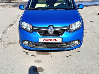 2015 Renault Logan II, синий, 750000 рублей, вид 1