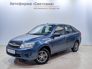 2014 Lada (ВАЗ) Granta I, серый, 249000 рублей, вид 1