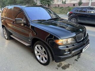 2004 BMW X5 3.0d I (E53) Рестайлинг, чёрный, 900000 рублей, вид 2