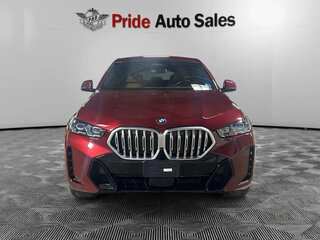 2024 BMW X6 40i III (G06) Рестайлинг, красный, 11267740 рублей, вид 2
