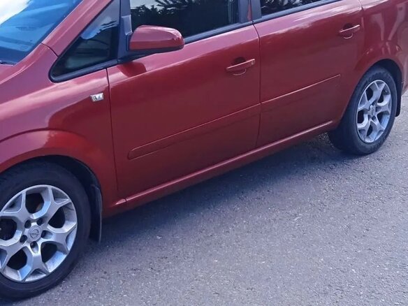 2006 Opel Zafira B, пурпурный, 455000 рублей - вид 4