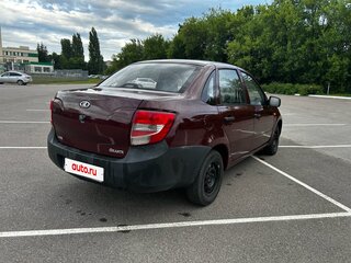 2012 Lada (ВАЗ) Granta I, серебристый, 310000 рублей, вид 4