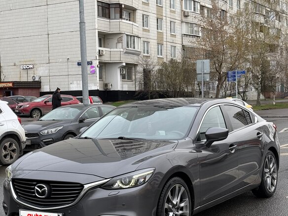 2017 Mazda 6 III (GJ) Рестайлинг, серый, 1830000 рублей