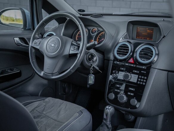 2011 Opel Corsa D Рестайлинг II, голубой, 520000 рублей - вид 6