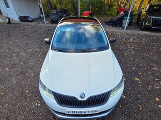 2018 Skoda Rapid I Рестайлинг, белый, 1200000 рублей, вид 4