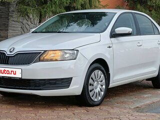 2019 Skoda Rapid I Рестайлинг, белый, 970000 рублей, вид 2