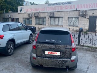 2007 Lada (ВАЗ) Kalina I, бежевый, 130000 рублей, вид 4
