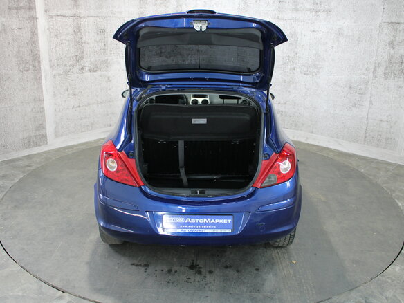 2008 Opel Corsa D, синий, 252000 рублей - вид 11