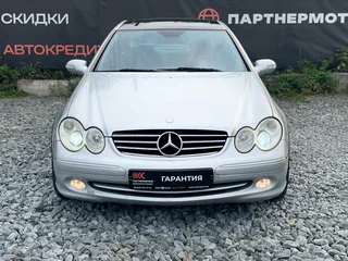 2002 Mercedes-Benz CLK-Класс 200 II (W209), серебристый, 579000 рублей, вид 2