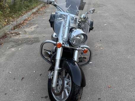 2009 Suzuki Intruder C1800R (VLR 1800), чёрный, 850000 рублей, вид 2