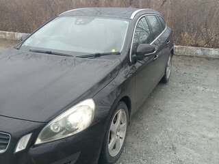 2013 Volvo V60 I Рестайлинг, чёрный, 1200000 рублей, вид 2