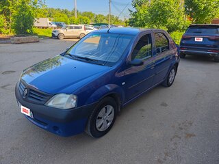 2007 Renault Logan I, синий, 285000 рублей, вид 1